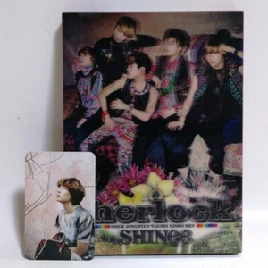 SHINee CD+DVD+Booklet Japan Album Sherlock Limited Onew Photocard - Picture 1 of 5