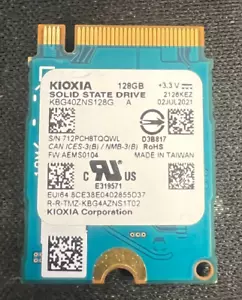 Solid State Drive KIOXIA BG4 KBG40ZNS128G 128 GB Solid State Drive SSD - Picture 1 of 1