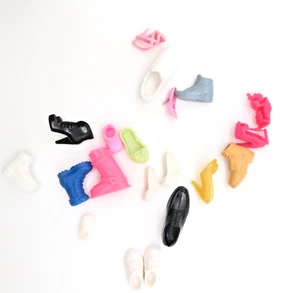 Barbie Doll Shoes Mixed Lot Vintage Single Replacement Parts - Picture 1 of 7