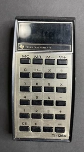 Vtg Texas Instruments TI-1265 Calculator 1976 Tested And Works - Picture 1 of 5
