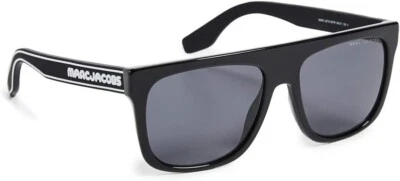 Óculos de sol Marc Jacobs unissex quadrado designer 56mm - Imagem 1 de 2