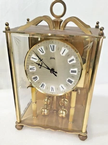 CLOCK KOMA square 400 Day Anniversary Torsion Clock Germany -unrestored AF - Picture 1 of 17