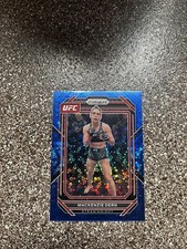 2023 Panini Prizm UFC Mackenzie Dern Blue Disco Prizm /25 SP