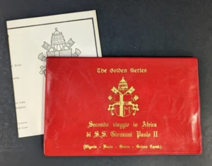 Papa Juan Pablo II, La Serie Dorada Viaje a África Nigeria Benín 11 Fundas Plus - Imagen 1 de 15