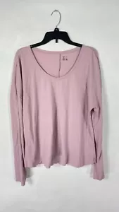 Blusa para mujer Z by Zella Top cuello redondo manga 3/4 espalda dividida rosa talla XL. - Imagen 1 de 14