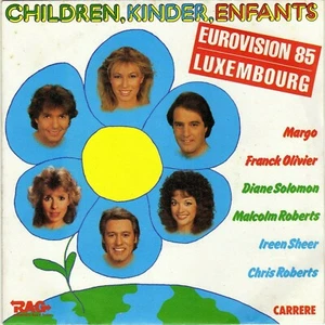 V/A CHILDREN, KINDER, ENFANTS LUXEMBOURG (EUROVISION 85) FRENCH 45 SINGLE - Picture 1 of 1