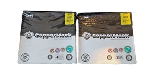 2 Reusable Copper Face Masks with Non-woven Fabric Filters Protective PPE - Picture 1 of 3