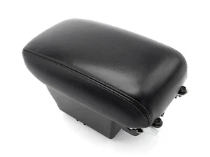 92-96 Lexus ES300 OEM Black Leather Center Console Arm Rest Armrest Storage Box - Picture 1 of 16