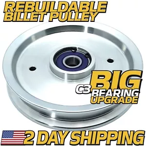 Billet Idler Pulley 6.75" for Hustler Z, Super Z, Diesel Z, Mini Z, X-One 781385 - Picture 1 of 7