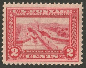 Scott #398 VF MNHOG 1913 2 Cent Carmine  Wmk 190   MSP20-76 - Picture 1 of 2