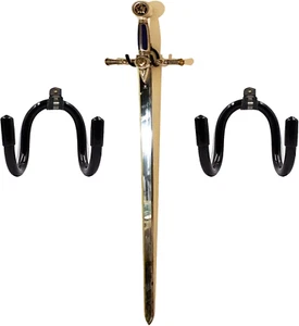 Flexible Adjustable Sword, Wall Hook Sword Hanger Display Universal Sword Holder - Picture 1 of 12