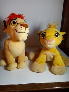 Lion King lot Of Two 6" Stuffed Plush Disney  very good cond used - Picture 1 of 9