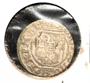 Denaro affamato Luigi I 1342-1382 - Foto 1 di 2