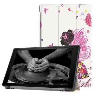 Protective Cover For Amazon Fire HD10 2017/2019 10.1 Inch Sleeve Book Case Cover - Picture 1 of 9