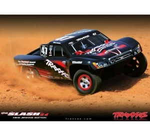 Traxxas Slash 1:16 brushed 2,4 GHz RTR 4WD SC Truck- schwarz - Bild 1 von 9