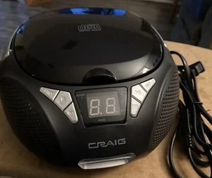 Craig CD6925 Portable Top-Loading Stereo CD Boombox with AM/FM Stereo Radio - Picture 1 of 4
