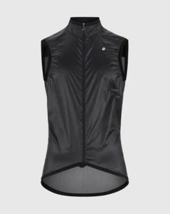 Assos Men's MILLE GT Wind Vest C2 Lightweight Wind-Rain Vest Black Size S - Picture 1 of 4