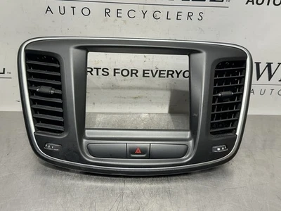 2015-2017 Chrysler 200 8.4 Navigation Radio Screen Dash Bezel Trim OEM - Image 1 of 4