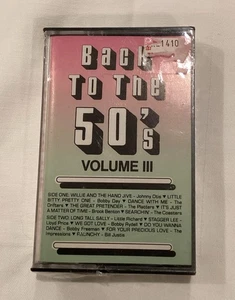 Back To The 50’s Volume III Cassette Oldies, Rock N Roll NEU SEALED - Bild 1 von 5