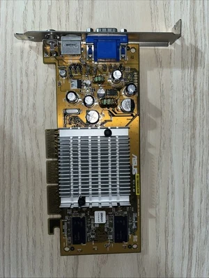 ASUS V8170MAGIC 64MB AGP Vintage Video Card S-Video Composite - Image 1 of 3