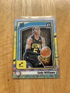 Cody Williams 2024 Donruss Optic #298 Premium Set Rated Rookie /249 (RC) - Jazz - Picture 1 of 2