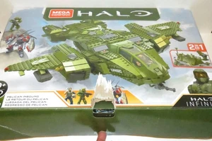 Incomplete HALO Pelican Inbound SEALED BAGS #8-24 w/ Box MEGA CONSTRUX GNB28 - Picture 1 of 9