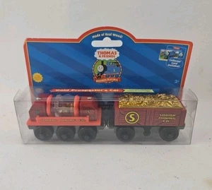 Thomas & Friends Ferrovia in legno 2004 Gold Prospector's Car LC99177 - Nuovo - Foto 1 di 10