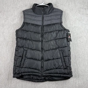 Chaleco acolchado Southpole para hombre talla grande negro nuevo con etiquetas - Imagen 1 de 8