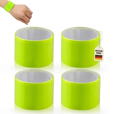 INSTINKTIVE-OASE Reflektorband Reflektierendes Sicherheitsband Schnapparmband Reflektorbänder TOP