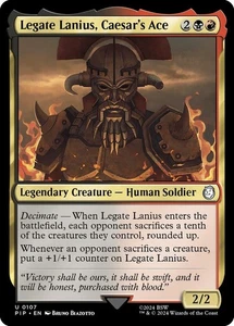 Legate Lanius Caesar's Ace 0107 MTG PIP Fallout Uncommon NP - Picture 1 of 1