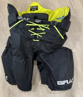 CCM Supra Professional Hockey Pants Yellow  Shell Adult Medium - Image 1 of 4