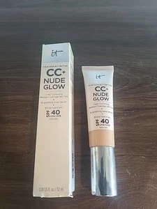 It Cosmetics ~ Your Skin But Better CC+ Nude Glow SPF40 Light Medium Exp 7/25 - Picture 1 of 14
