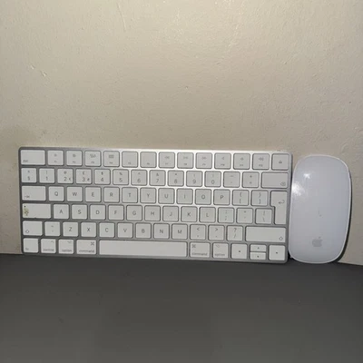 Apple Magic Mouse 2 & Magic Keyboard (A1657 & A1644) Wireless Bluetooth Bundle - Image 1 of 4