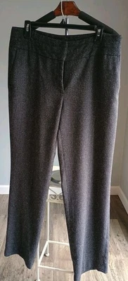 Pantalones para mujer vestido/business Apt 9 talla 12 negro brezo fácil cuidado Foto 1 de 4