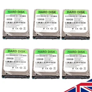 80GB 120GB 160GB 250GB 320GB 500GB Internal HDD 2.5 inch SATA III PC Hard Drive - Picture 1 of 18
