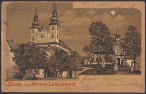 17119 Gruss aus Maria Lanzendorf Kirche 1902 Bruck an der Leitha