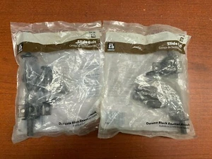Lot of (2) Everbilt 15261, Black Slide Bolts - Picture 1 of 3