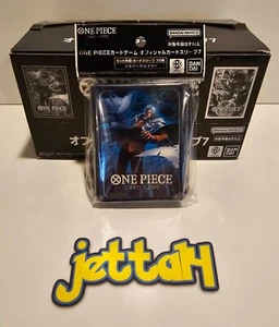 One Piece TCG Bandai JP Silvers Rayleigh 70 Pack Sleeves New Vol 7 US SELLER! - Bild 1 von 3