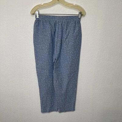 Pantalones cortos capri de cintura elástica 8P Briggs New York Petite para mujer Foto 1 de 4