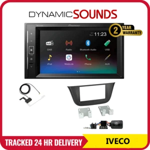 Iveco Daily (2014-2021) Pioneer 6.2" iPhone DAB Stereo Upgrade Kit - Picture 1 of 8