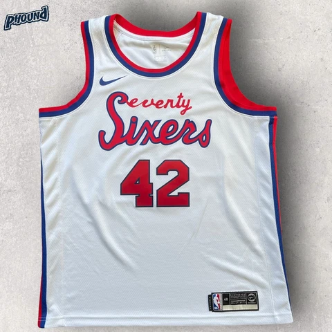 Al Horford #42 Philadelphia 76ers Sixers NBA Nike Jersey Men's Swingman 48 Rare Cover