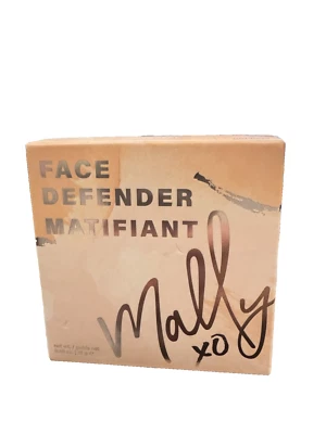 Mally XO Face Defender Matifiant .46 oz 13 g Full Size With Sponge Universal NIB - Image 1 of 3