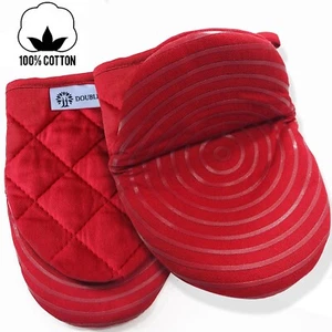 High Quality Oven Gloves Heat Resistant  Mitt with Silicone Grip  Non-slip - Picture 1 of 10