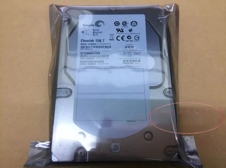 1PC NEW Seagate ST3300657SS 300G 15K7 - Image 1 of 1