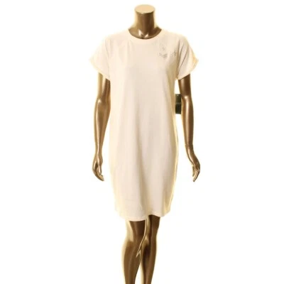 LAUREN RALPH LAUREN NEW Women's Patchwork Cuffed Sleeve French Terry Dress TEDO - Изображение 1 из 2