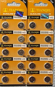 20 X AG8 V391 L112 381 G8 391A SR55 L1121 D391 ALKALINE BUTTON CELL BATTERY Hg0% - Picture 1 of 1