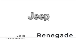 2018 Jeep Renegade Owners Manual User Guide, Case ,Inserts, All supplements, NEW - Picture 1 of 2