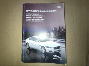 (2016) JAGUAR XE SALOON (2015 - 2019) OWNERS MANUAL - HANDBOOK - USER GUIDE - Picture 1 of 5