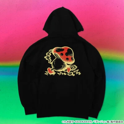 Delicious in Dungeon Walking Mushroom Club Hoodie Black Unisex Japan Pre - Image 1 of 4