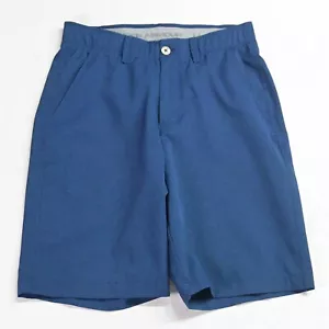Under armour 36 x 10" Navy Blue Heather 1272358 Match Play Golf Shorts - Picture 1 of 7